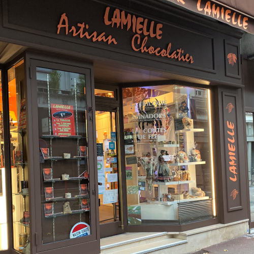 Boutique chocolats Lamielle Vosges